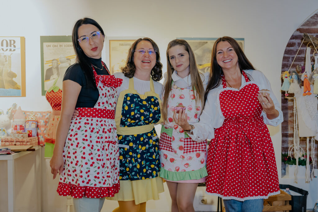 Șorțuri Chic în cadrul evenimentului cultural Povești și creații ale artistelor locale